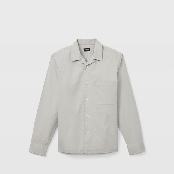 Long Sleeve Spring Workshirt - New With Tags - NEVER WORN - Grey - Picture 4 of 4